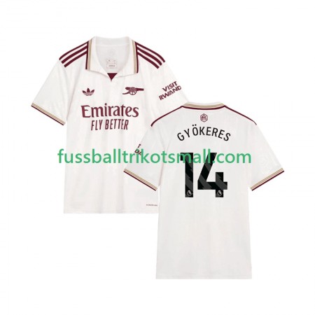 Fußballtrikots Arsenal Viktor Gyokeres 14 2025-2026 Kurzarm 3rd trikot kaufen
